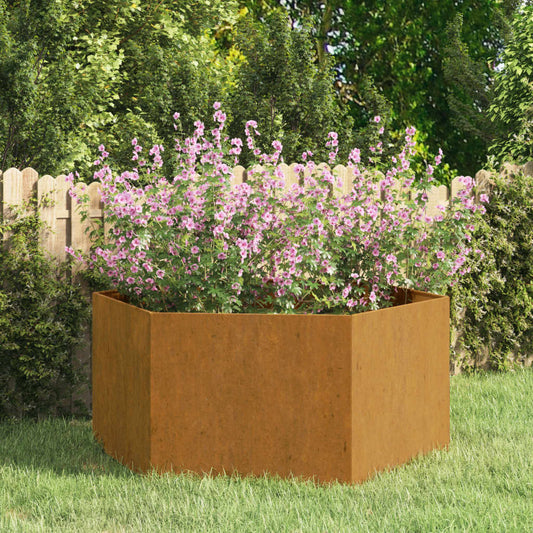 Planter Rusty 90x90x45 cm Corten Steel