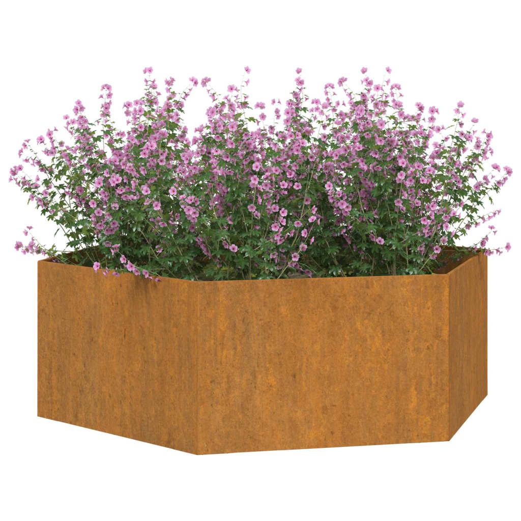 Planter Rusty 138x120x45 cm Corten Steel