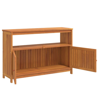 Garden Console Table 110x35x75 cm Solid Wood Acacia