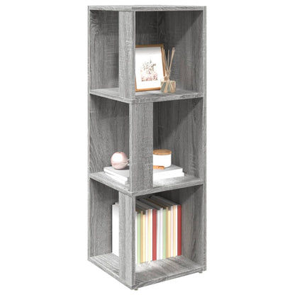 Corner Cabinet Grey Sonoma 33x33x100 cm Engineered Wood