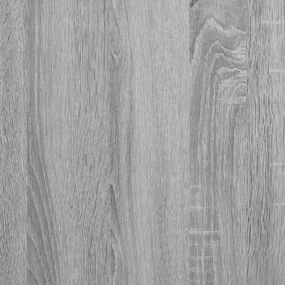 Corner Cabinet Grey Sonoma 33x33x100 cm Engineered Wood