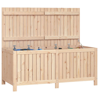 Garden Storage Box 147x68x64 cm Solid Wood Pine