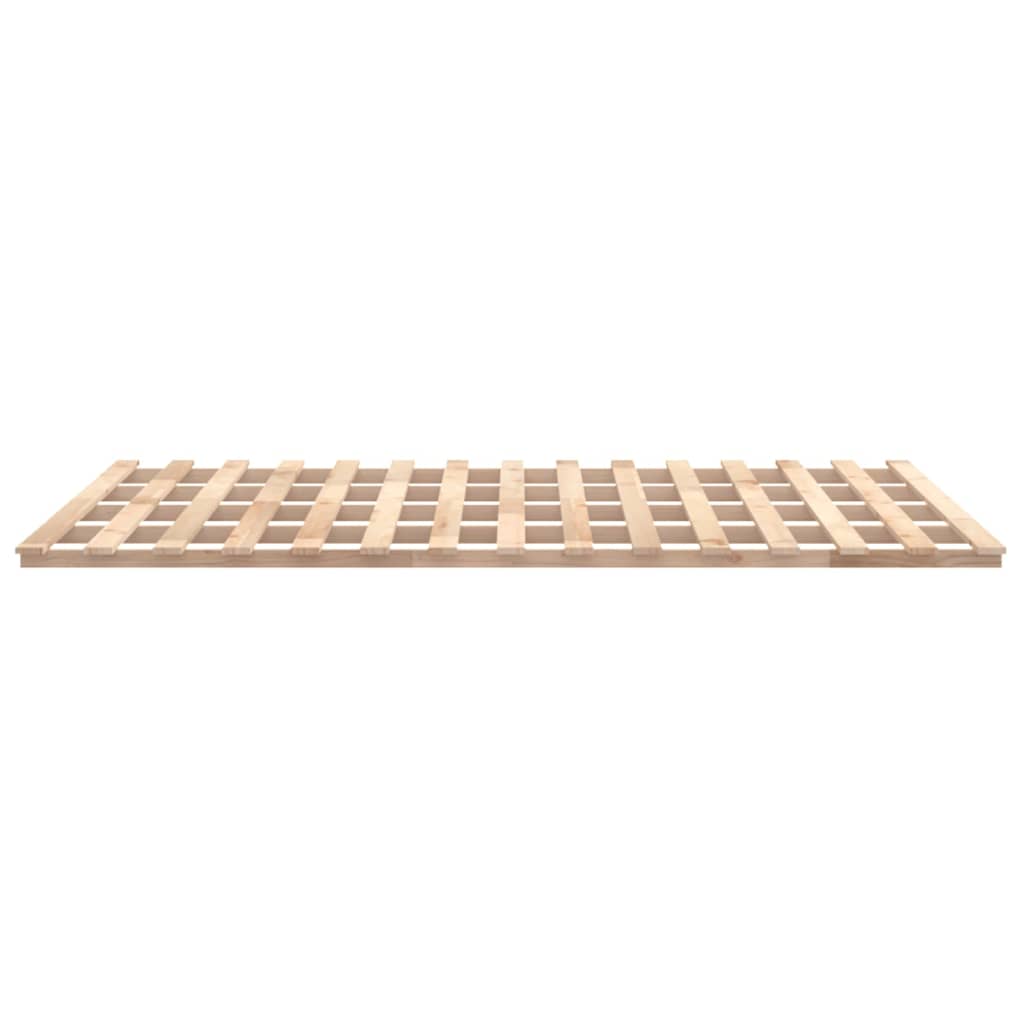 Bed Frame without Mattress 180x200 cm Super King Solid Wood Pine