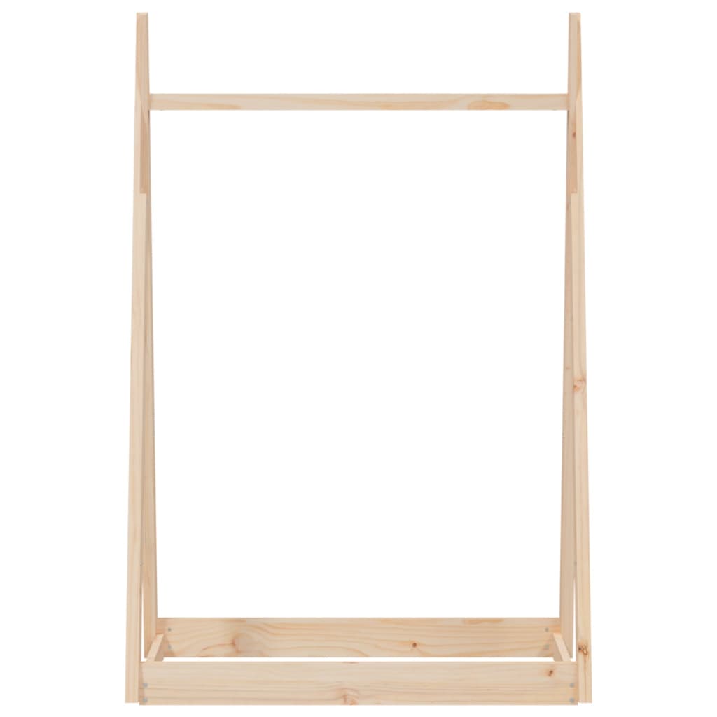 Clothes Rack 100x45x150 cm Solid Wood Pine