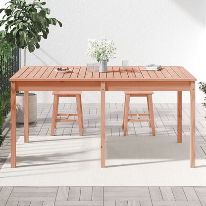 Garden Table 159.5x82.5x76 cm Solid Wood Douglas