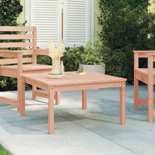 Garden Table 82.5x82.5x45 cm Solid Wood Douglas