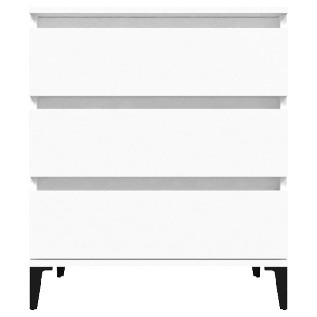 Sideboard White 60x35x70 cm Engineered Wood