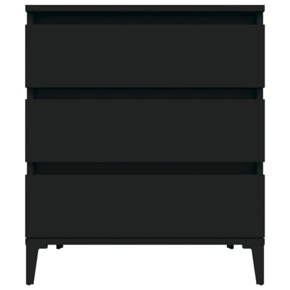 Sideboard Black 60x35x70 cm Engineered Wood