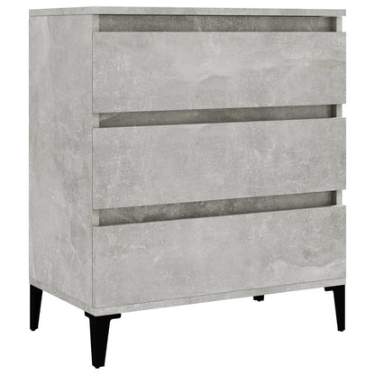 Sideboard Concrete Grey 60x35x70 cm Engineered Wood