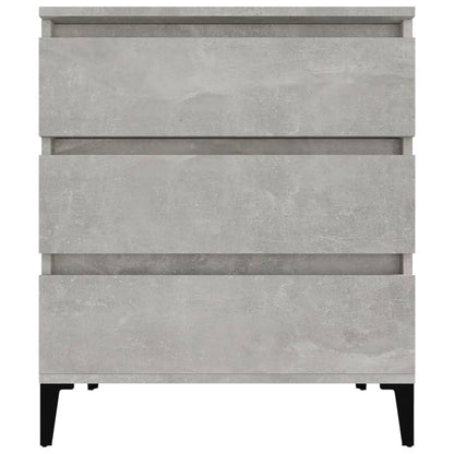 Sideboard Concrete Grey 60x35x70 cm Engineered Wood