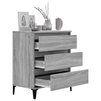 Sideboard Grey Sonoma 60x35x70 cm Engineered Wood