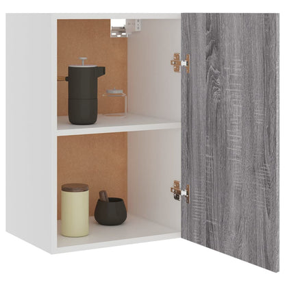 Hanging Cabinet Grey Sonoma 39.5x31x60 cm Engineered Wood