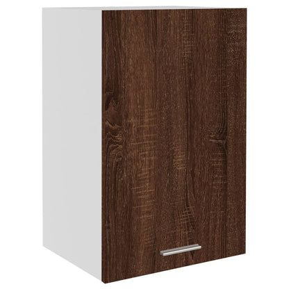 Hanging Cabinet Brown Oak 39.5x31x60 cm Engineered Wood