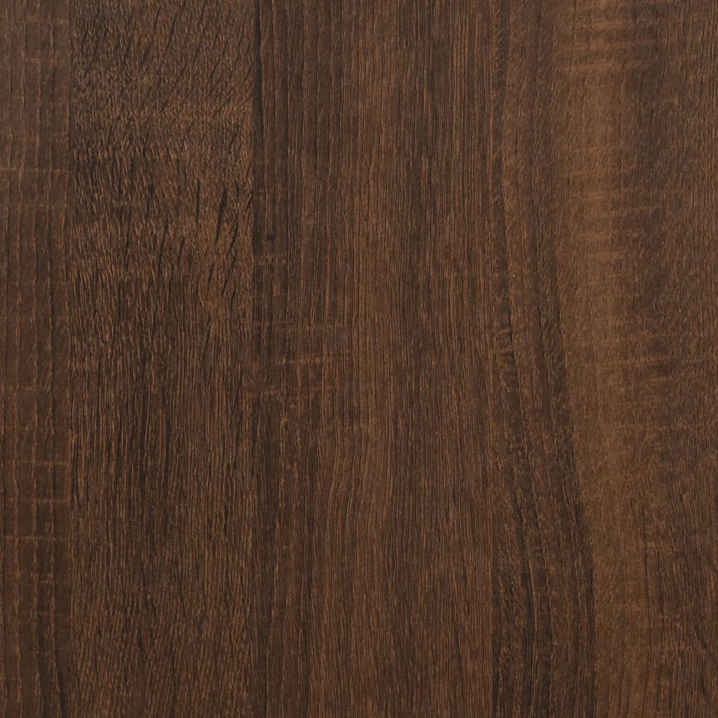 Hanging Cabinet Brown Oak 39.5x31x60 cm Engineered Wood