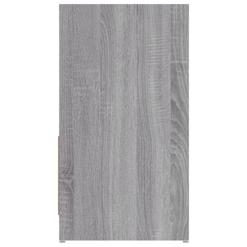 Bathroom Cabinet Grey Sonoma 60x33x61 cm Engineered Wood