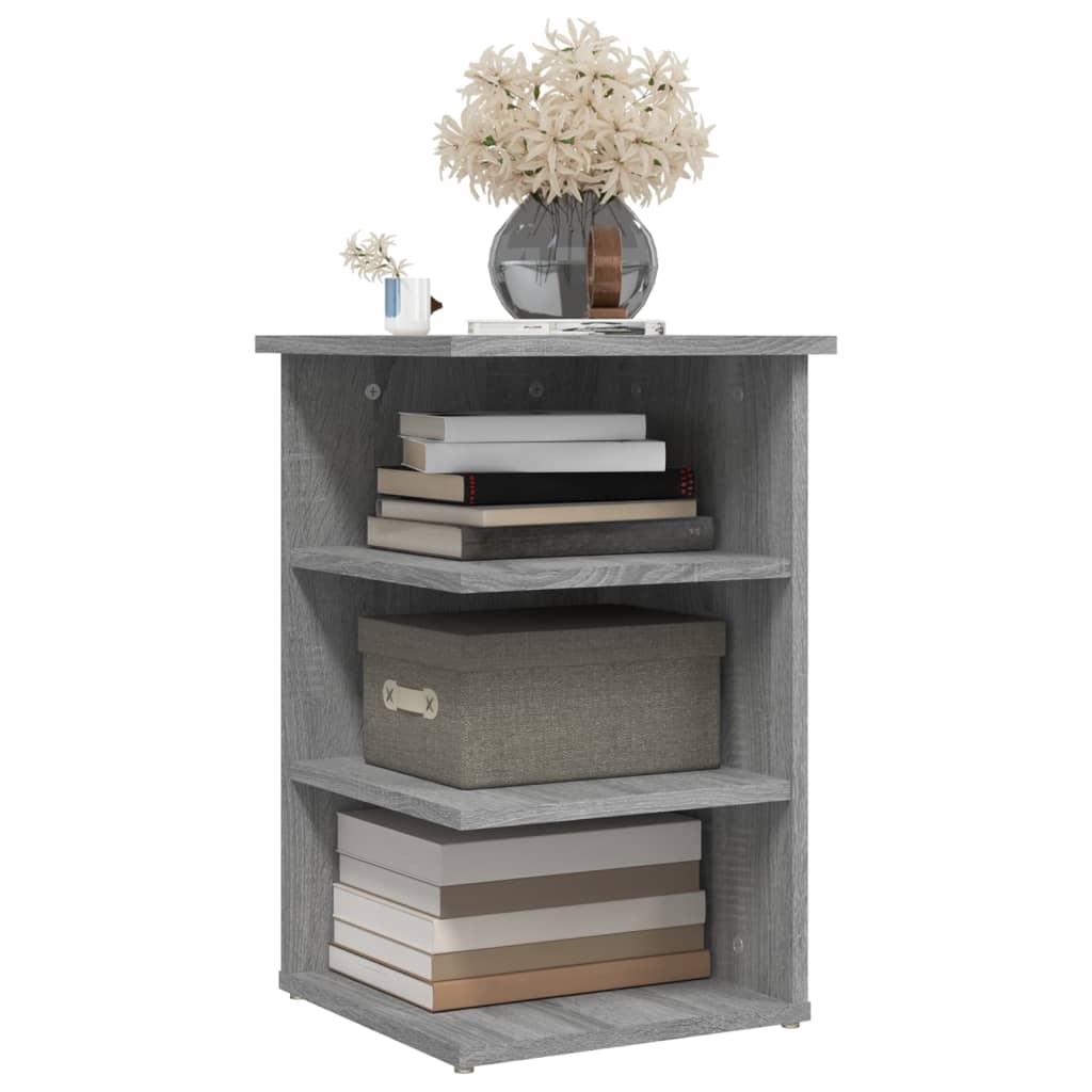 Side Cabinet Grey Sonoma 35x35x55 cm Engineered Wood