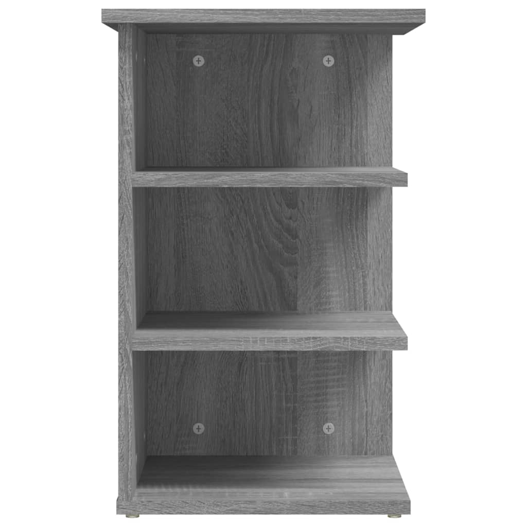 Side Cabinet Grey Sonoma 35x35x55 cm Engineered Wood