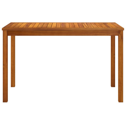 Garden Table 110x55x67 cm Solid Wood Acacia