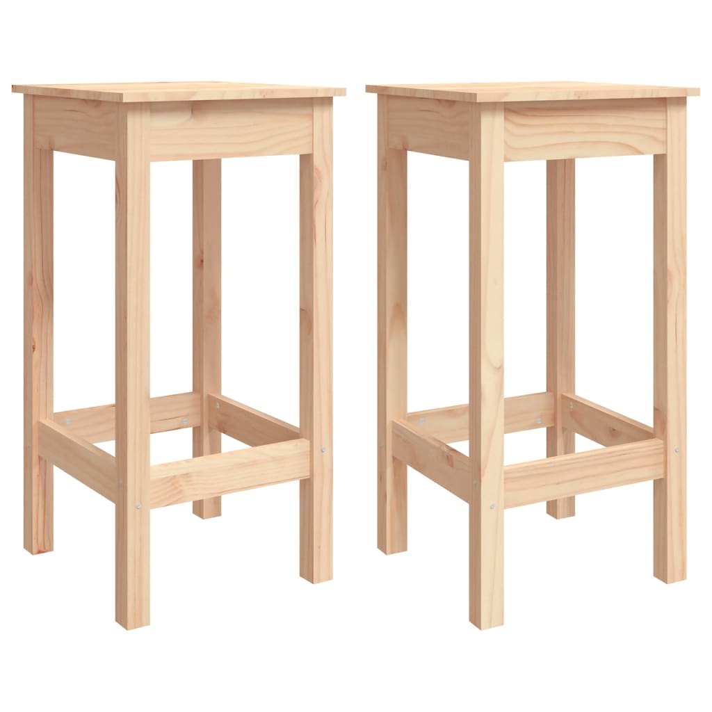 3 Piece Garden Bar Set Solid Wood Pine