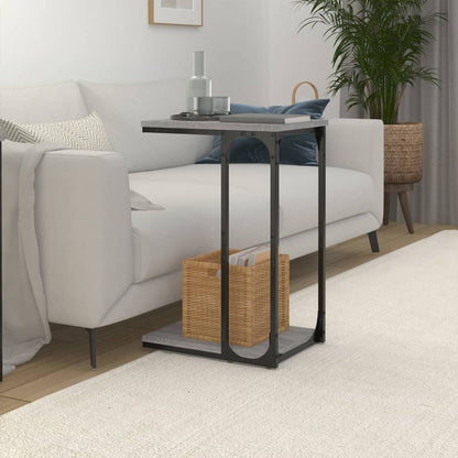 Side Table Grey Sonoma 40x30x60 cm Engineered Wood