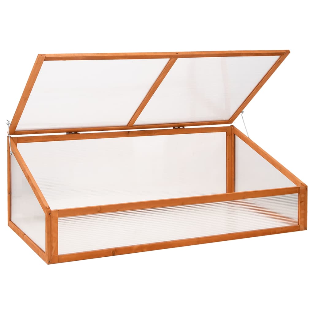 Greenhouse Orange 110x58.5x39 cm Fir Wood