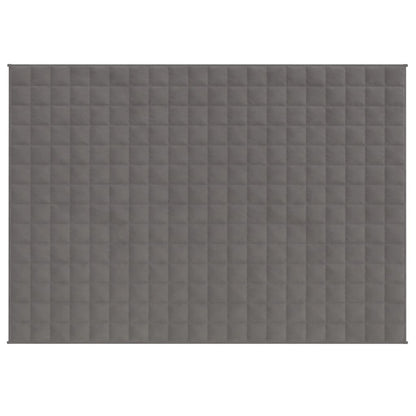 Weighted Blanket Grey 152x203 cm 7 kg Fabric