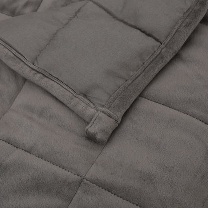 Weighted Blanket Grey 152x203 cm 11 kg Fabric