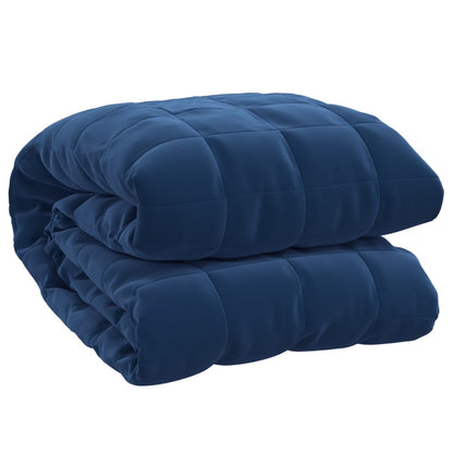 Weighted Blanket Blue 220x240 cm King 11 kg Fabric