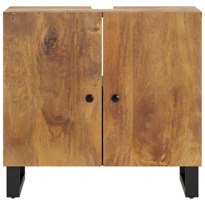 Sink Cabinet 62x33x58 cm Solid Wood Mango and Engineered Wood