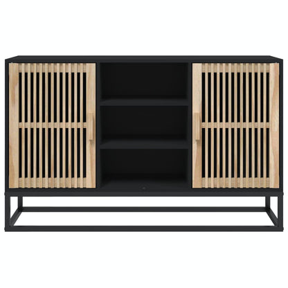 Sideboard Black 105x30x65 cm Engineered Wood