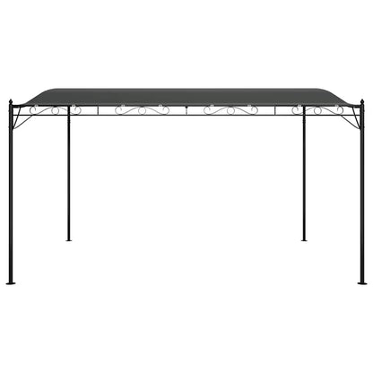 Canopy Anthracite 4x3 m 180 g/m² Fabric and Steel