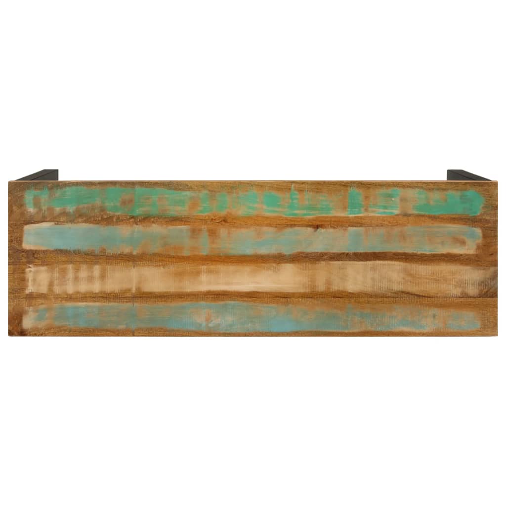 Console Table 110x35x75 cm Solid Wood Reclaimed