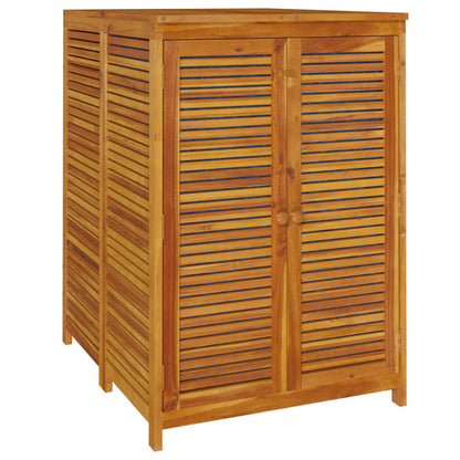 Garden Storage Box 70x87x104 cm Solid Wood Acacia