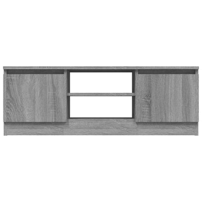 TV Cabinet with Door Grey Sonoma 102x30x36 cm