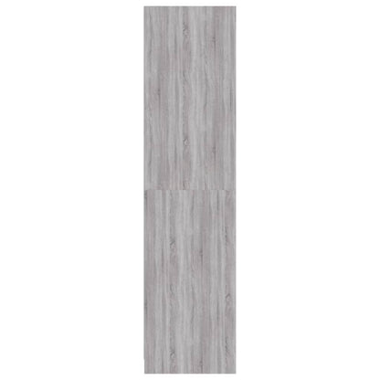 Wardrobe Grey Sonoma 100x50x200 cm Engineered Wood