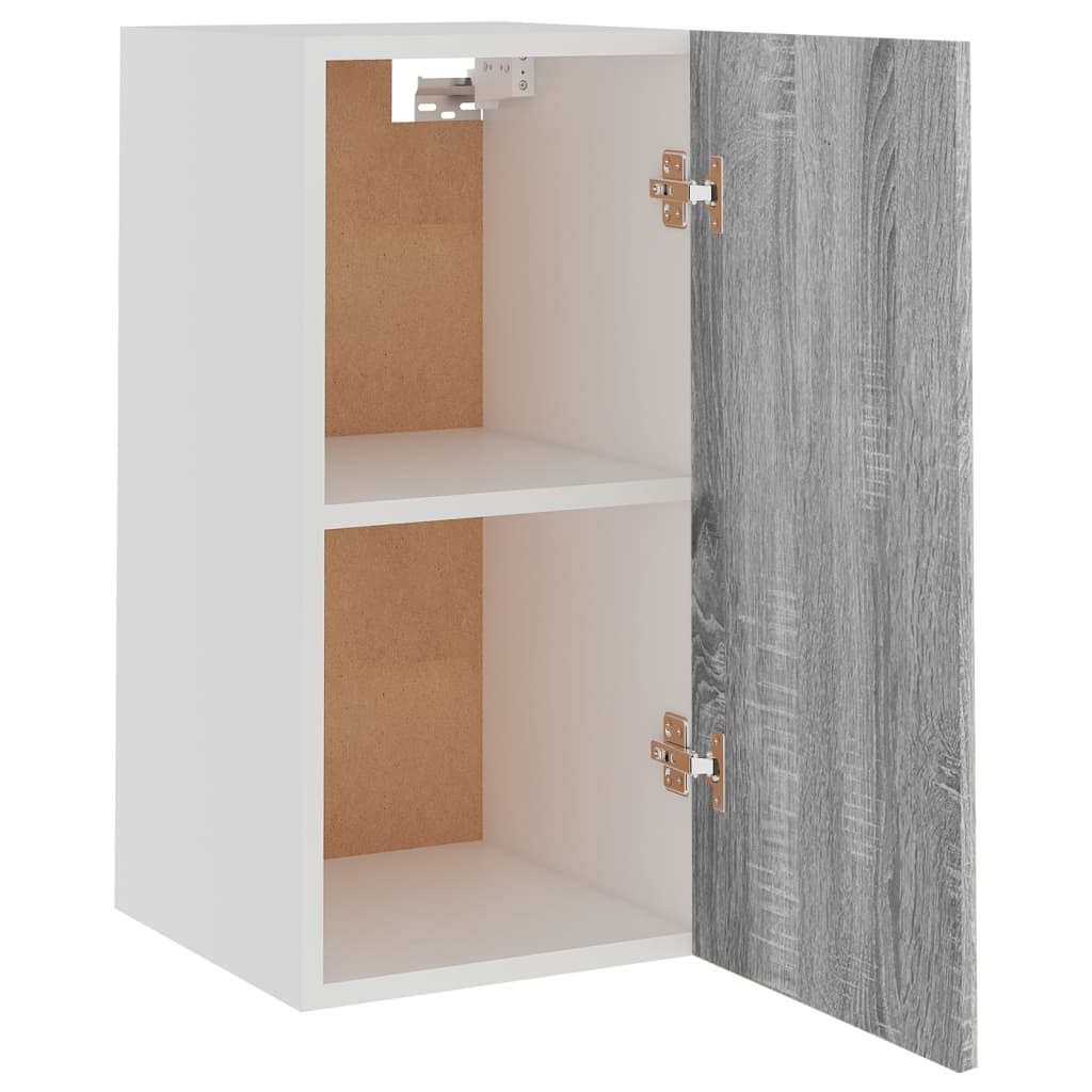 Hanging Cabinet Grey Sonoma 29.5x31x60 cm Engineered Wood