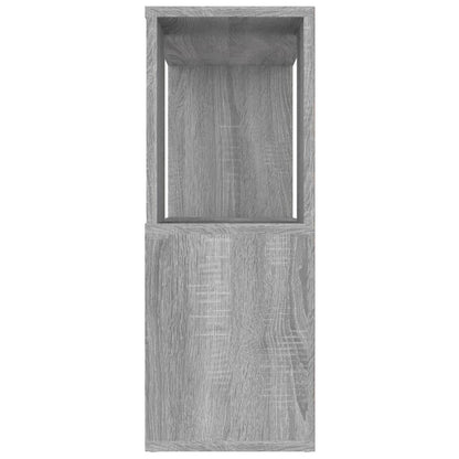 Book Cabinet/Room Divider Grey Sonoma 80x24x63 cm