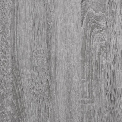 Book Cabinet/Room Divider Grey Sonoma 80x24x63 cm