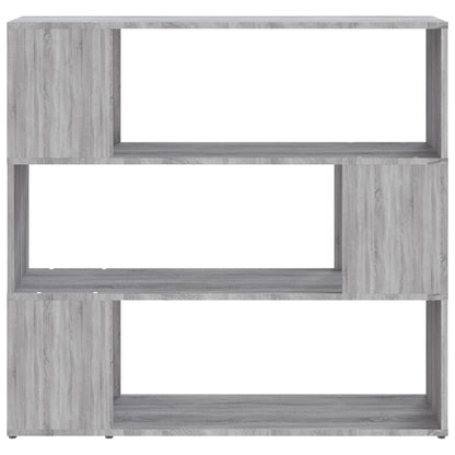 Book Cabinet/Room Divider Grey Sonoma 100x24x94 cm