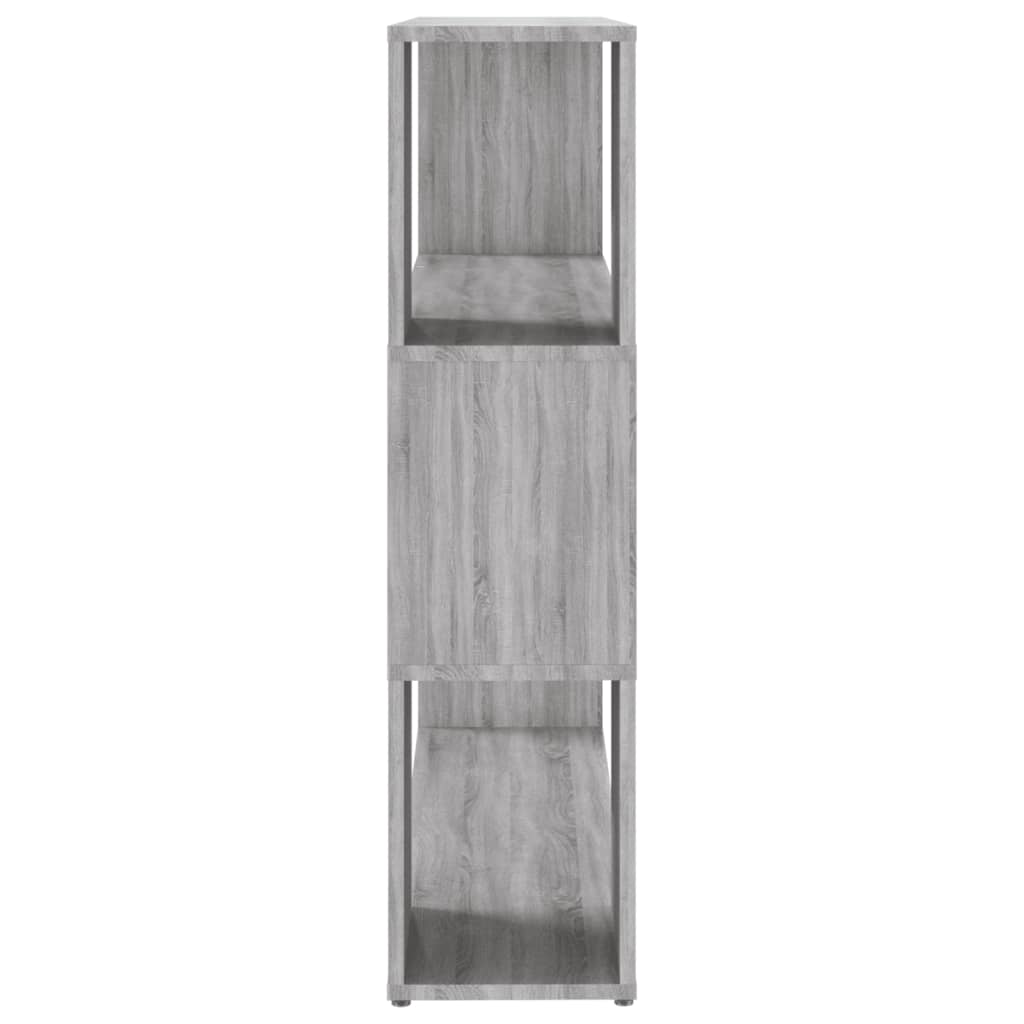 Book Cabinet/Room Divider Grey Sonoma 100x24x94 cm