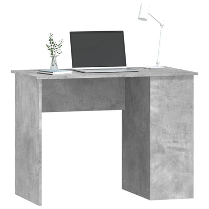 Desk Concrete Grey 100x55x75 Engineered Wood