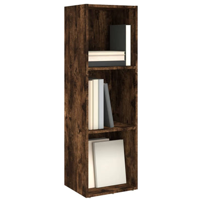 Book Cabinet/TV Cabinet Smoked Oak 36x30x114 cm Engineered Wood