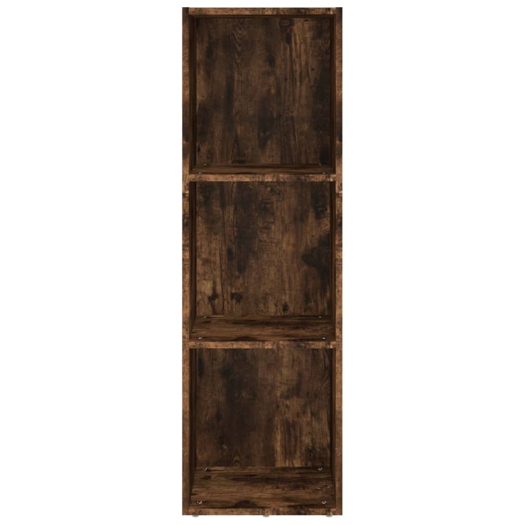 Book Cabinet/TV Cabinet Smoked Oak 36x30x114 cm Engineered Wood