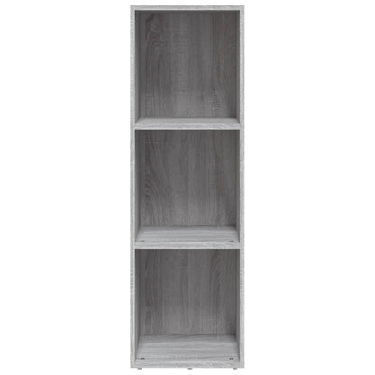 Book Cabinet/TV Cabinet Grey Sonoma 36x30x114 cm Engineered Wood