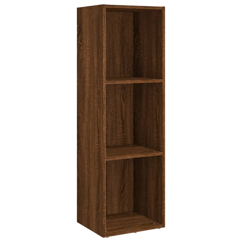 Book Cabinet/TV Cabinet Brown Oak 36x30x114 cm Engineered Wood