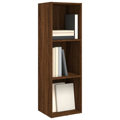 Book Cabinet/TV Cabinet Brown Oak 36x30x114 cm Engineered Wood