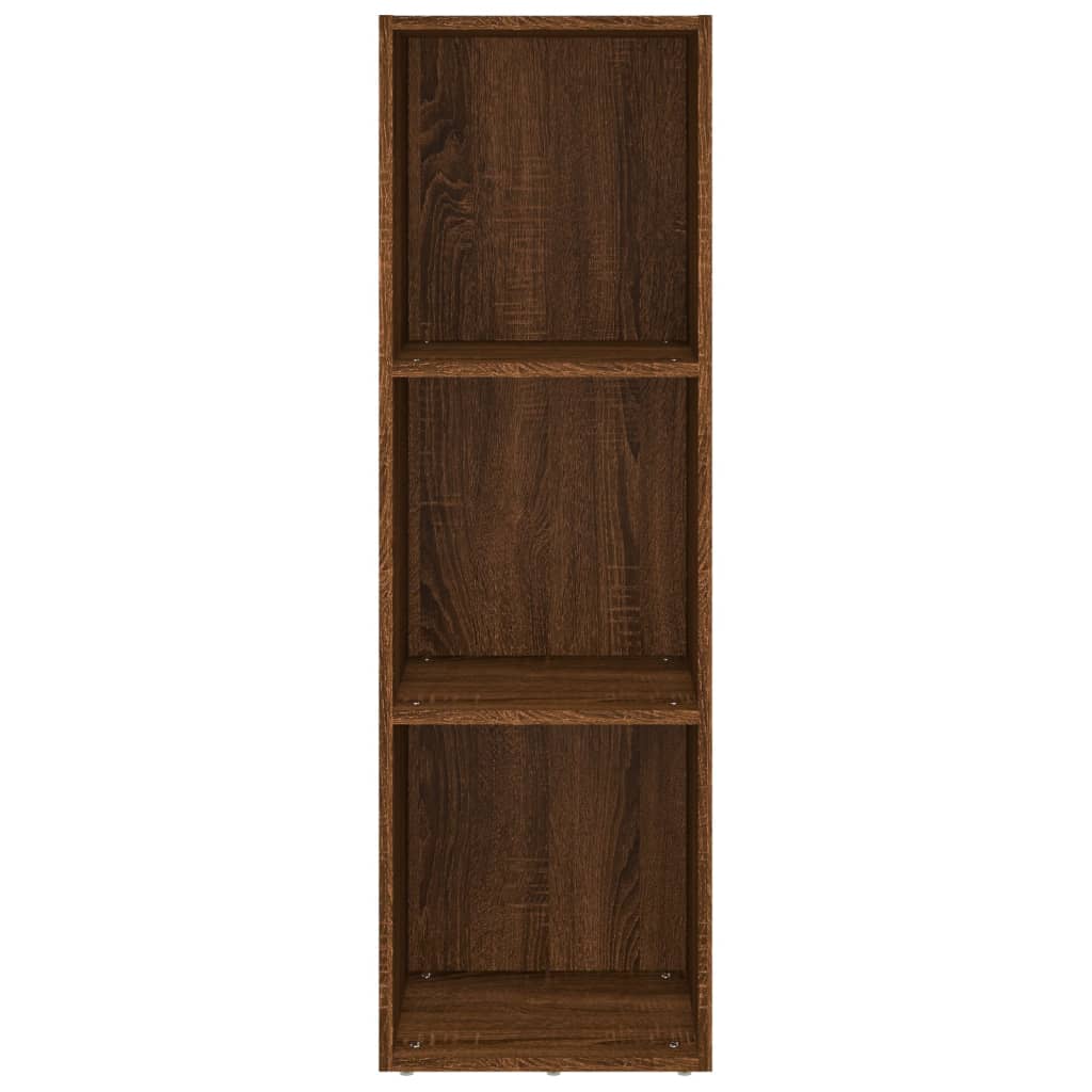 Book Cabinet/TV Cabinet Brown Oak 36x30x114 cm Engineered Wood