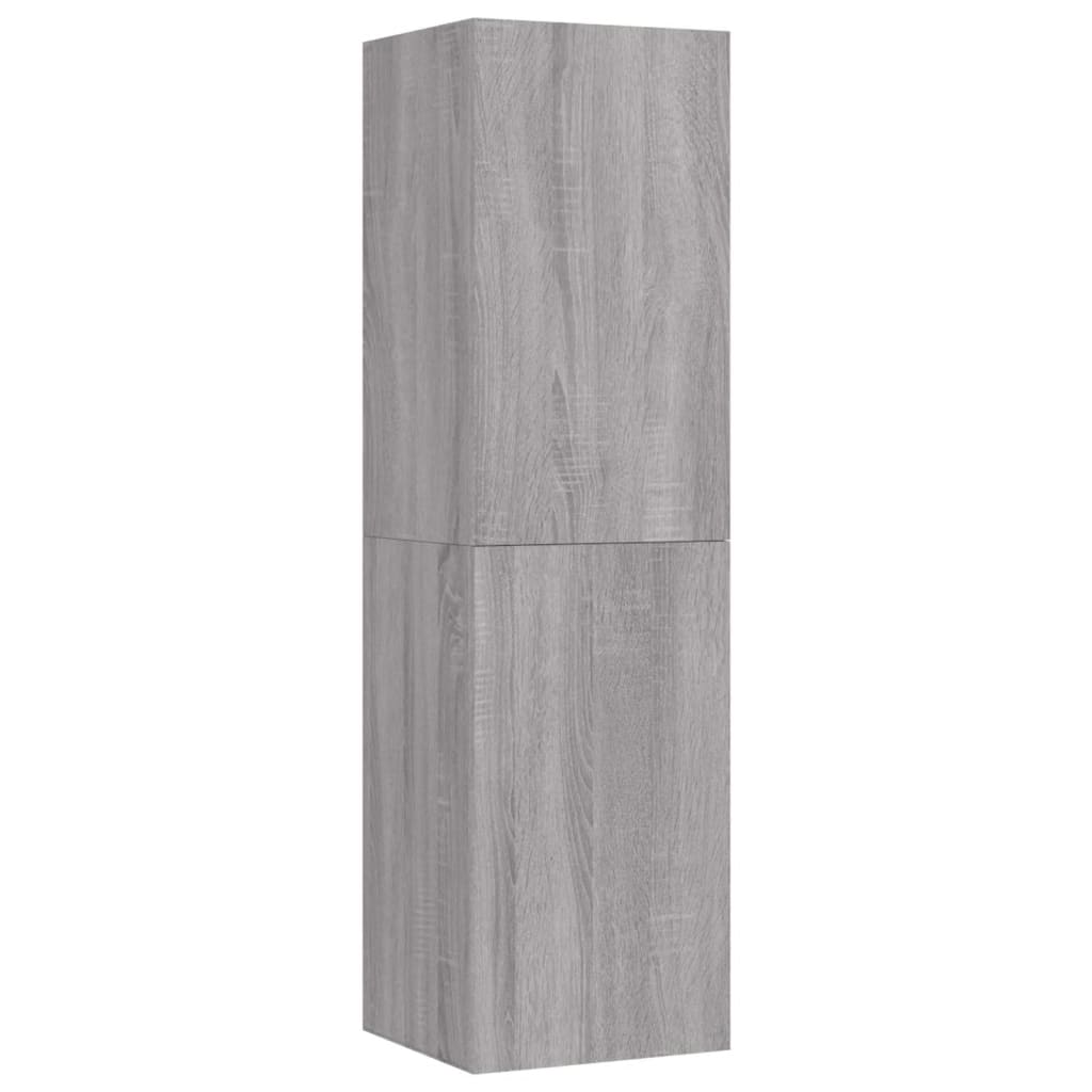 Wall-mounted TV Cabinet Grey Sonoma 30.5x30x110 cm