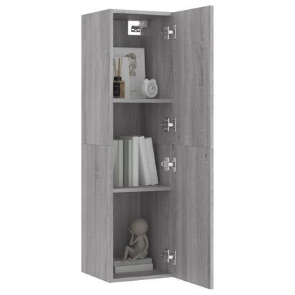 Wall-mounted TV Cabinet Grey Sonoma 30.5x30x110 cm