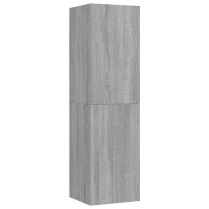 Wall-mounted TV Cabinets 2 pcs Grey Sonoma 30.5x30x110 cm